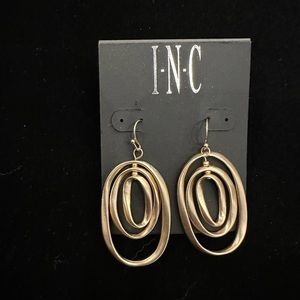 NWOT “INC” Gold-tone earrings